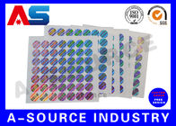 Holografische Stickers van de stamper de Duidelijke 3D Douane voor Peptide etiketdoos verpakking
