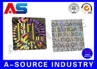 De anti Valse Stickers van de Hologramveiligheid, van de Veiligheidsetiketten van het Druk 3d Hologram de Stamperbewijs