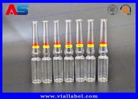 CMYK-afdrukken 1 ml glazen ampullen voor injectie-oliën / farmaceutische producten