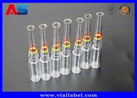 CMYK-afdrukken 1 ml glazen ampullen voor injectie-oliën / farmaceutische producten