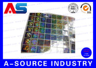 De anti Valse Stickers van de Hologramveiligheid, van de Veiligheidsetiketten van het Druk 3d Hologram de Stamperbewijs