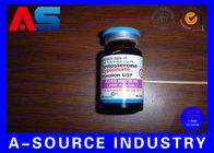 Bodybuilding Cypionate 200 mg Pillen Fles Etiquette Met Laser Hologram Printing Glass Vial Labels