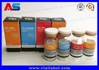 De biofles van Pharma 10ml Vial Box Label And Glass voor Muscle Growth-Acetaat250mg Pakket