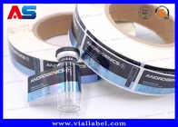 Het holografische Merk van 10ml Vial Labels And Boxes Customized voor de Druk van de Glasfles