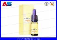 Custom CBD Glas 10 ml Flakon Opbergdoos Farmaceutische olie Flakon Doos Printing