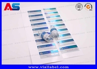 Holografie 3 ml / 2 ml Kleine flessen Sticker Printing Met Custom Pharmaceutical Design