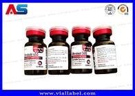 CJC-1295 2 mg 10 ml Multi-dosis flacon Sticker, kleine flesse etiketten Laser holografisch afdrukken