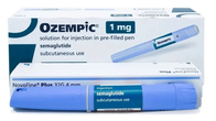 Farmaceutische verpakkingsdoos voor semaglutide injectiepennen met papieren inlegstukken in de doos