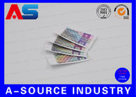 Etiket en Doos van hologram de het Zelfklevende Stickers met Custom New Company Firmanaam