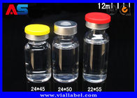 22 * 45mm glazen flessen 10 ml glazen flesjes met stop deksels voor steroïden