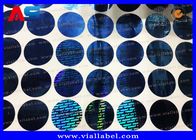 Kleine het Etiket Nietige Verbinding van Douane Holografische Stickers voor CorticoPeptide van Testenanthate de Veiligheid van de Drugdoos
