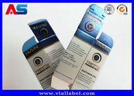 40*40*70mm Farmaceutische van de de Pillendoos van de Verpakkingsdoos Kleine Gouden de Folie Metaaldruk voor Injecteerbare Steroïden