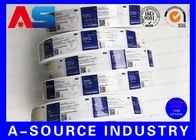 De Etiketten die van het douaneproduct voor Duidelijke Steriele Injectieflesjes drukken