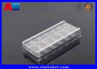 Duidelijk Transparant Tray Packaging Medication Blister Packs voor Glasflesjes, graveert Woordenblaar