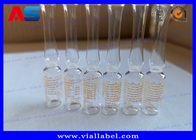 De Injectie Mini Clear Glass Ampoules 1ml 2ml 3ml 5ml 10ml 20ml van de douanedruk