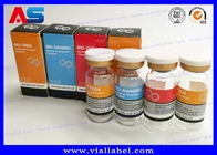 Het farmaceutische Glas Vial Labels 25x60mm van het Injectiemedicijn het Materiaal van het Laserhologram