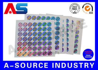 Anti - de Valse Holografische Stickers van de Drukdouane met Serienummerkras van Veiligheidscode