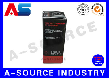Bodybuilding / Test Enanthate Custom Packaging Boxes Printing With Free Design 10ml flessen etiketten