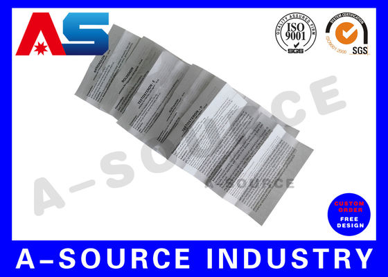 Vinyl stickers drukken  Farmaceutisch drukken van Peptide Propionaat etiketten voor 2ml vials