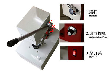 50hz handmatige flacon krimpmachine 20mm flacon cap krimpmachine stabiele prestaties AC220V flacon krimpmachine
