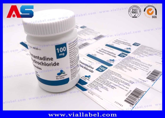 Gedrukt RAD-140 Tabletten Fles Etiket Op maat Pillen Fles Sticker Print Factory