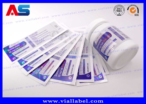 Gedrukt RAD-140 Tabletten Fles Etiket Op maat Pillen Fles Sticker Print Factory