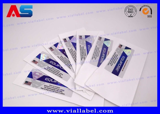 Professionele 10 ml flacon etiketten, Anti-False Hologram Flacon Stickers aangepaste fles etiketten