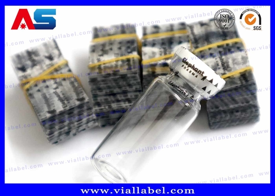 PETG / PVC Heat Shrink Sleeve Label voor 10 ml glazen of plastic kroonkurkafdichting