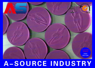 10 ml flacons Flessen Paars Flip Off Cap Gravureerd Custom Design Voor Steriele Apotheken Flip Off caps