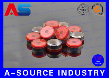 Rood Aluminium 20mm Flip Off Cap Chemie Farmaceutische Aluminium Fleskappen geaccepteerd op maat