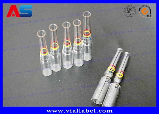 De Fles van de douaneampul met Druk 1ml ontruimt Ampèregrootte 10.75mm en Lange 60mm