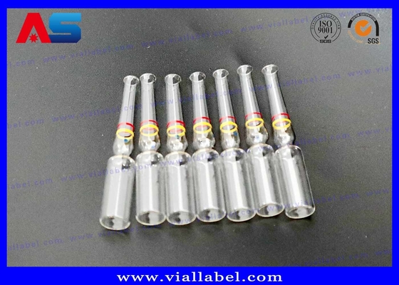 De Fles van de douaneampul met Druk 1ml ontruimt Ampèregrootte 10.75mm en Lange 60mm