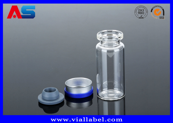 Pharmaceutisch Laboratorium Glaswaren Leeg glas flacons Dropper En Plastic Caps 10 ml kleine glazen flacons