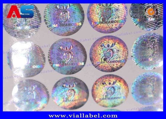 Custom 3D Holographic Tamper Proof Beveiligingslabel 20mm Anti-Falsificatie Beveiligingscode Sticker Label