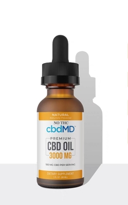 Het Etiket die van de het Druppelbuisjefles van de douane30ml CBD Olie Sterke Zelfklevende Waterdicht drukken