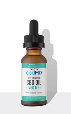 Het Etiket die van de het Druppelbuisjefles van de douane30ml CBD Olie Sterke Zelfklevende Waterdicht drukken