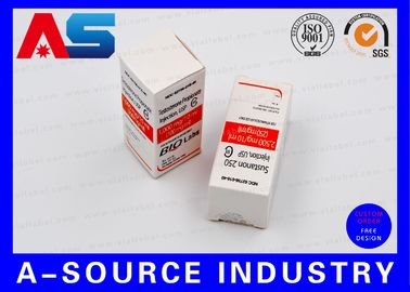 Vial doos verpakking Biolab Security Carton Flasje Doos 10 ml Vial dozen Gedrukt UV-print