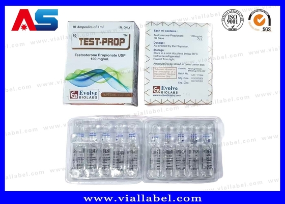 Gepersonaliseerde Enan 5 Amp van 1 ml Farmaceutische verpakkingsdoos En Blisters met gepersonaliseerd logo