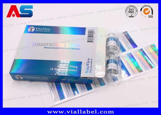 Gepersonaliseerde verpakkingsdoos van papier voor 10×2 ml ampullen met metoclopramide injectiefles