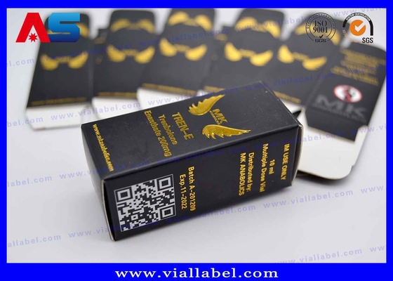 Op maat gemaakte 10 ml injectieflacondozen met matte en glanzende gelamineerde overlaag