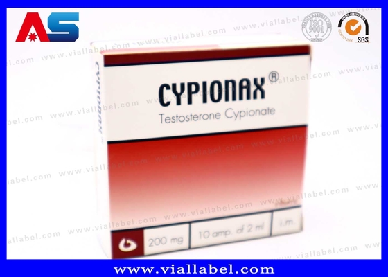 CMYK Pharmaceutical Packaging Box voor 10 ampullen van 1 ml Ampulla Paper Box And Plastic Tray