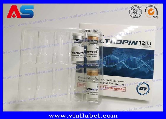 peptides 5 mg-30 mg Verpakking Papier Farmaceutische verpakking Doos 10 injectieflacons Op maat gemaakt