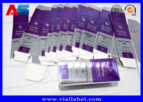 Injectieolie Flessen Dozen Farmaceutische verpakking Hcg Peptide Kleine flessen Dozen Fabriek Directe verkoop