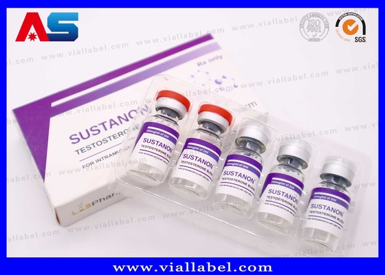 Aanpasbare Plastic Blister Verpakking voor Farmaceutische Injecties 10 ml Doos Mock Up Service Beschikbaar
