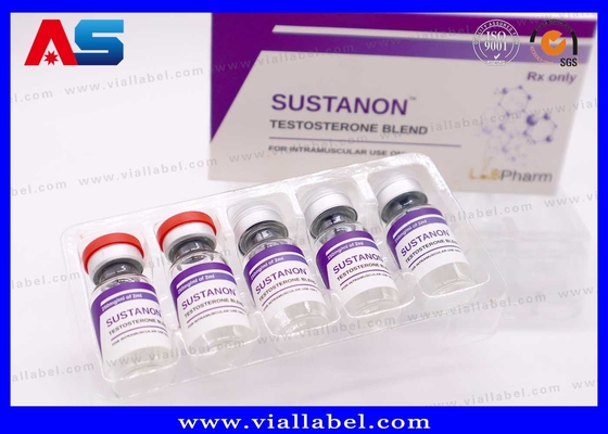 Aanpasbare Plastic Blister Verpakking voor Farmaceutische Injecties 10 ml Doos Mock Up Service Beschikbaar