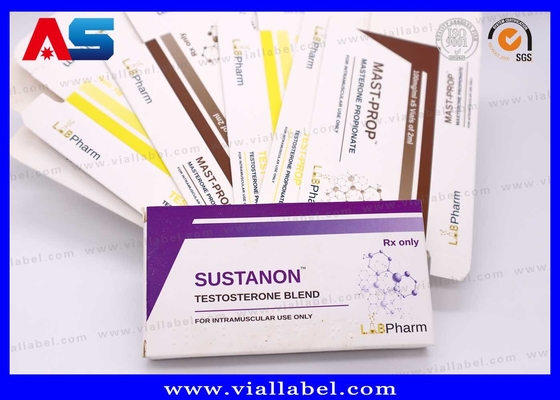 10 ml flacon Dozen Lab Pharma Gemaakt van 375 g hoogwaardig papier Farmaceutisch Custom Design