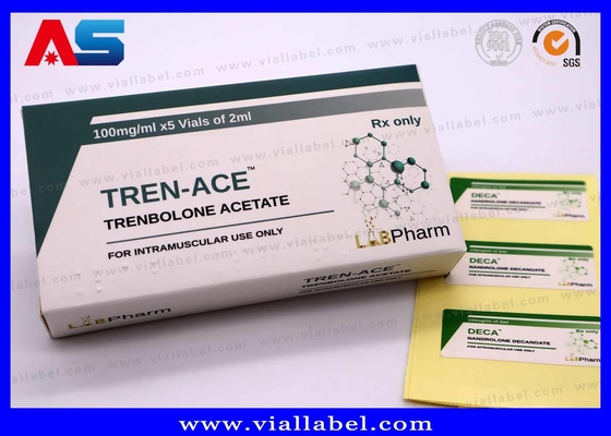 10 ml flacon Dozen Lab Pharma Gemaakt van 375 g hoogwaardig papier Farmaceutisch Custom Design