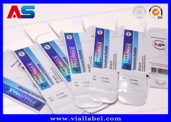 Holografische 10 ml flacon doos met recycleerbare PET-inbreng ∙ ∙ Duurzame farmaceutische en cosmetische verpakking∙ 12 jaar OEM/ODM expertise