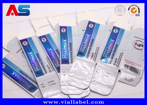 Holografische 10 ml flacon doos met recycleerbare PET-inbreng ∙ ∙ Duurzame farmaceutische en cosmetische verpakking∙ 12 jaar OEM/ODM expertise