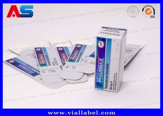 Holografische 10 ml flacon doos met recycleerbare PET-inbreng ∙ ∙ Duurzame farmaceutische en cosmetische verpakking∙ 12 jaar OEM/ODM expertise